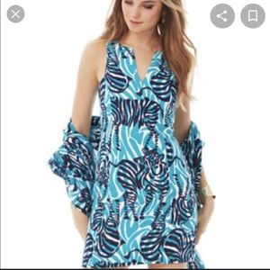 Lilly Pulitzer Sz 4 Zebra Dress